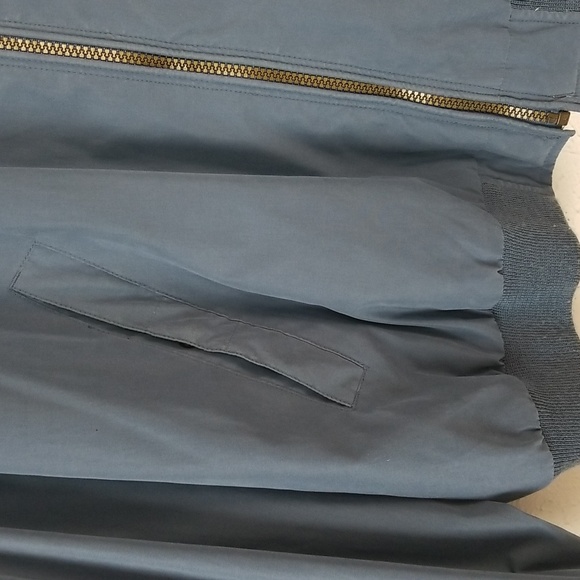 John Ashford sz L blue jacket fully lined with 2 pockets on front - Picture 4 of 10